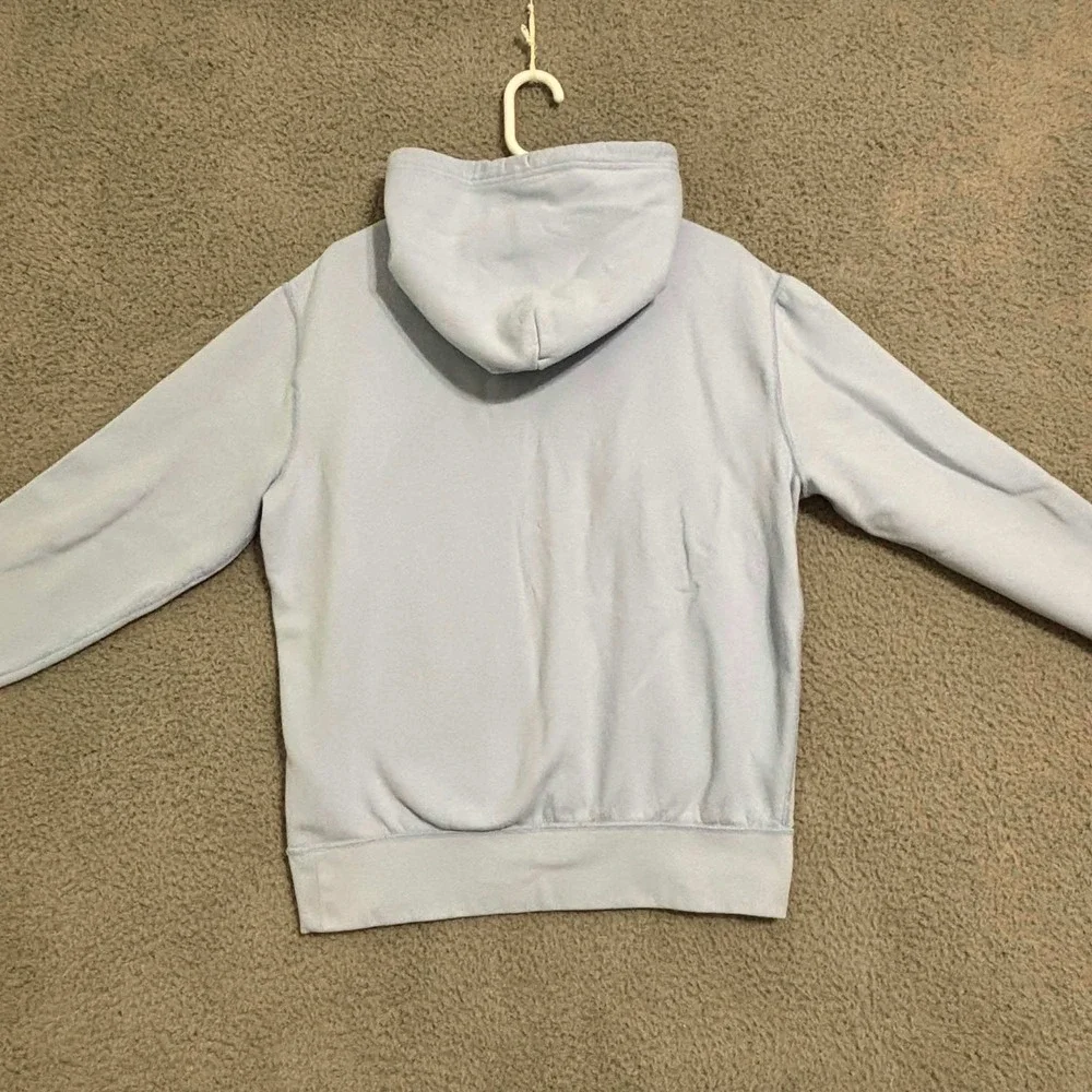 Polo Ralph Lauren Mens Baby Blue Pony Logo Pullover Hoodie Sweatshirt Medium
